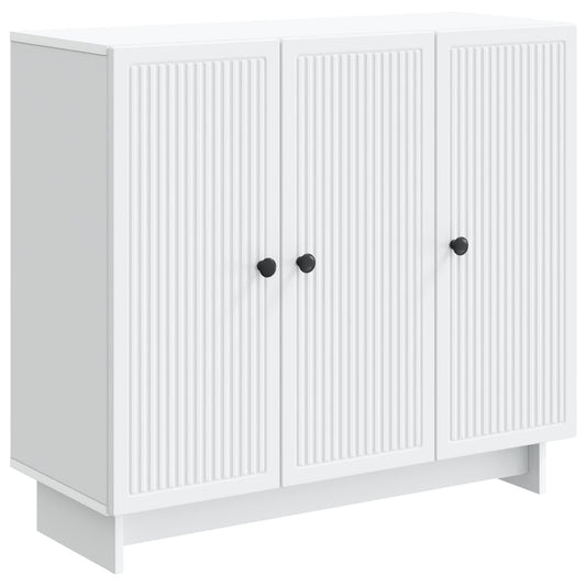 vidaXL Sideboard White 89 x 34.5 x 80 cm Engineered Wood
