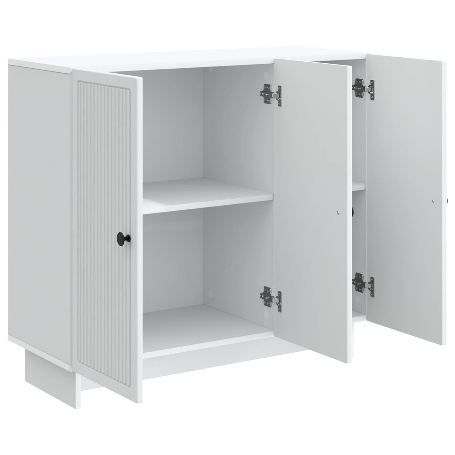 vidaXL Sideboard White 89 x 34.5 x 80 cm Engineered Wood