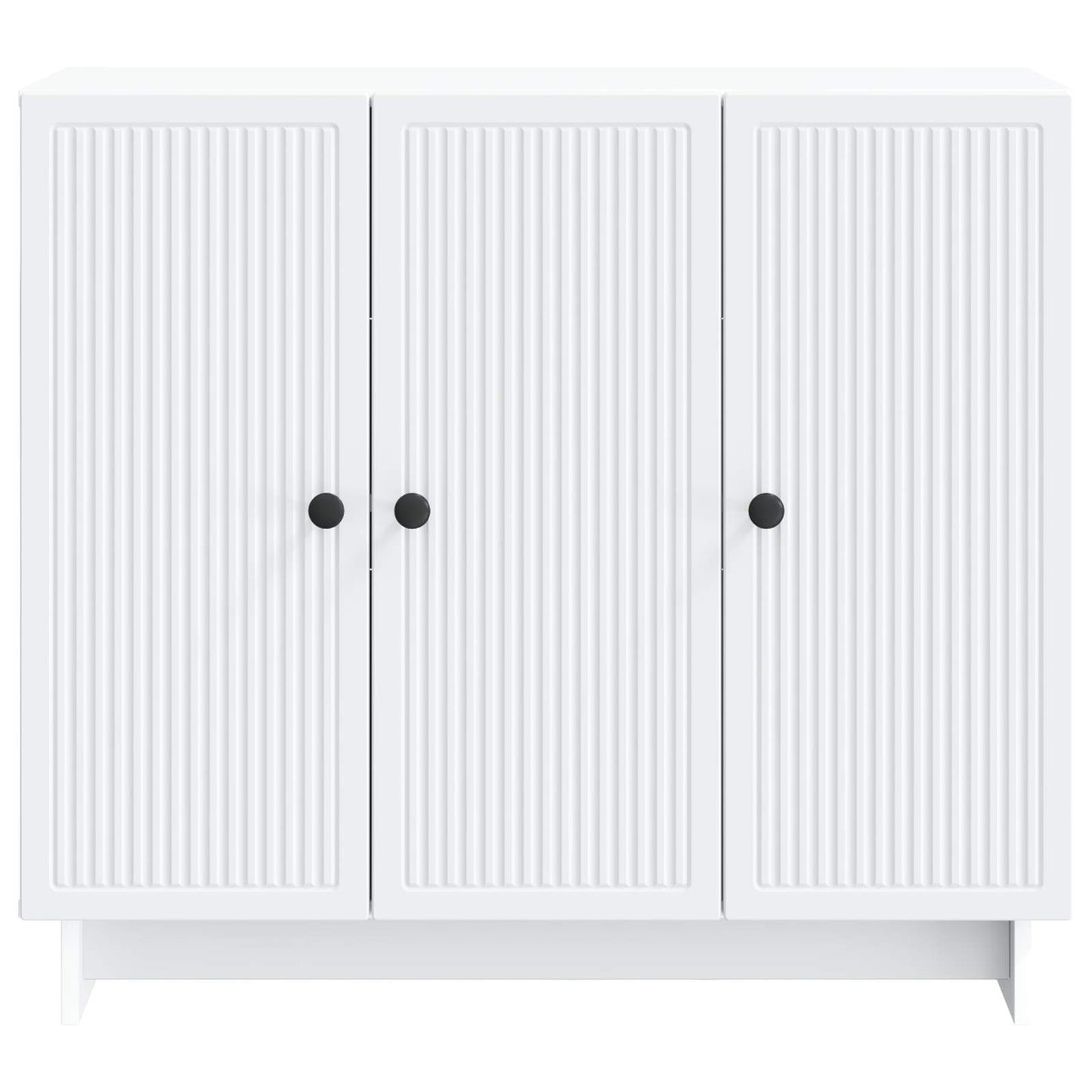 vidaXL Sideboard White 89 x 34.5 x 80 cm Engineered Wood