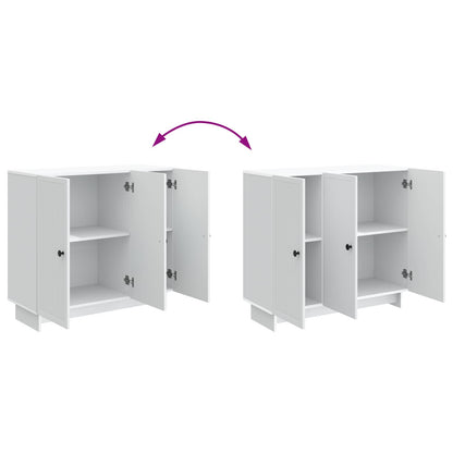 vidaXL Sideboard White 89 x 34.5 x 80 cm Engineered Wood