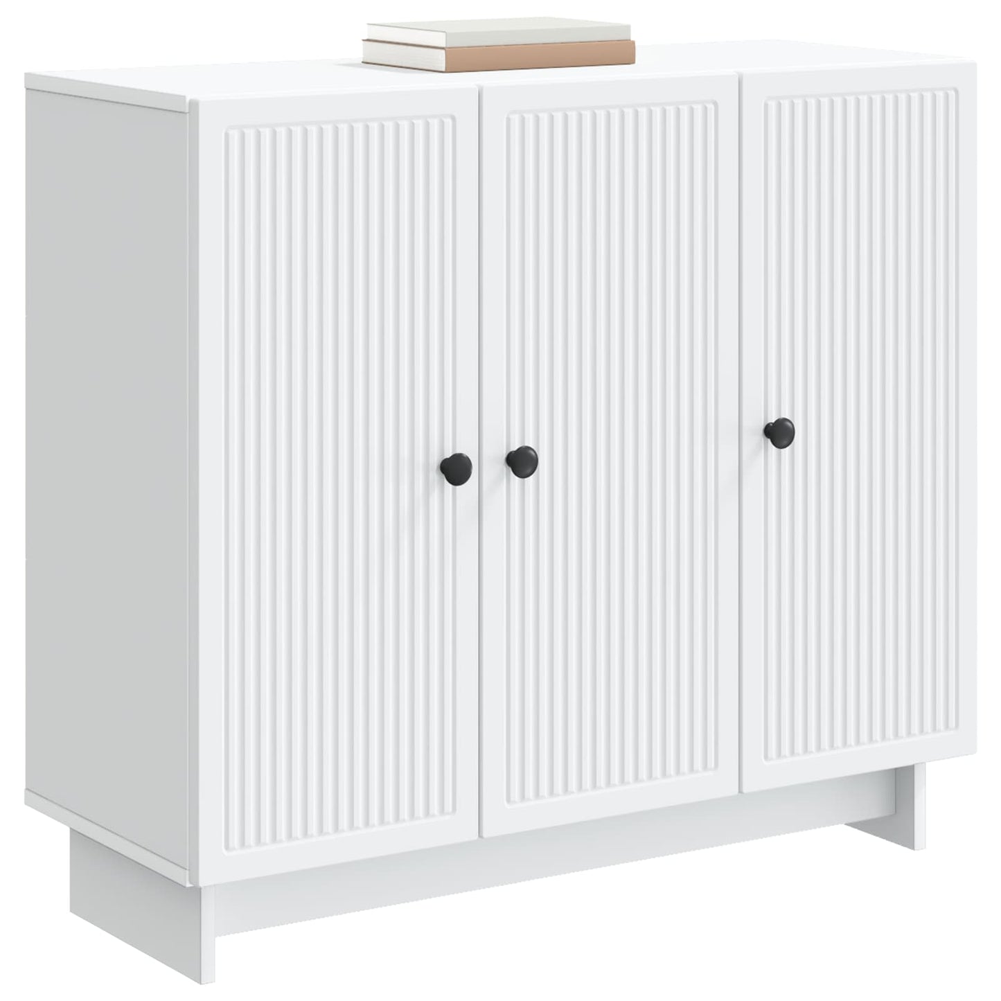 vidaXL Sideboard White 89 x 34.5 x 80 cm Engineered Wood