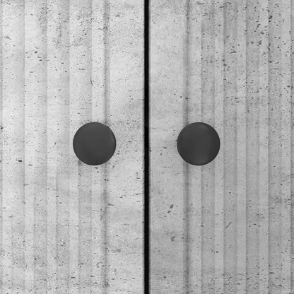 vidaXL Sideboard Concrete Grey 89 x 34.5 x 80 cm Engineered Wood