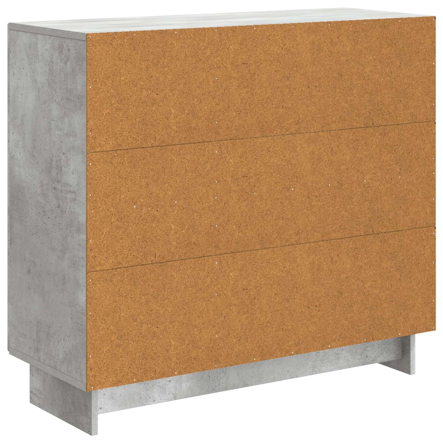 vidaXL Sideboard Concrete Grey 89 x 34.5 x 80 cm Engineered Wood