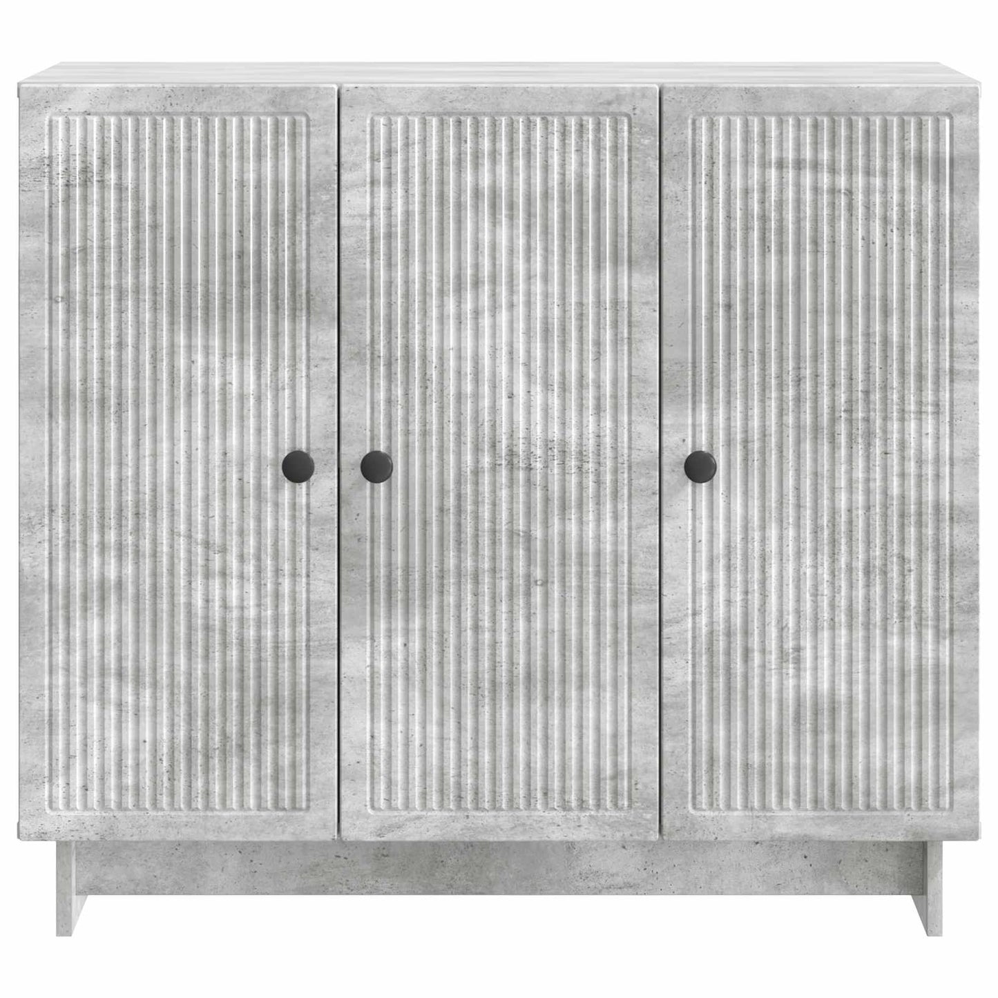 vidaXL Sideboard Concrete Grey 89 x 34.5 x 80 cm Engineered Wood