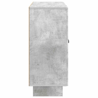 vidaXL Sideboard Concrete Grey 89 x 34.5 x 80 cm Engineered Wood