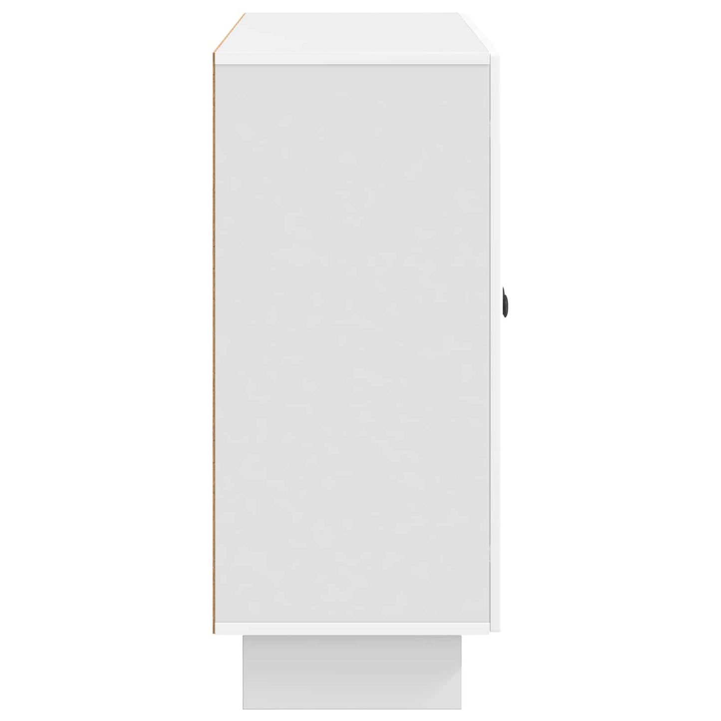 vidaXL Sideboard High Gloss White 89 x 34.5 x 80 cm Engineered Wood