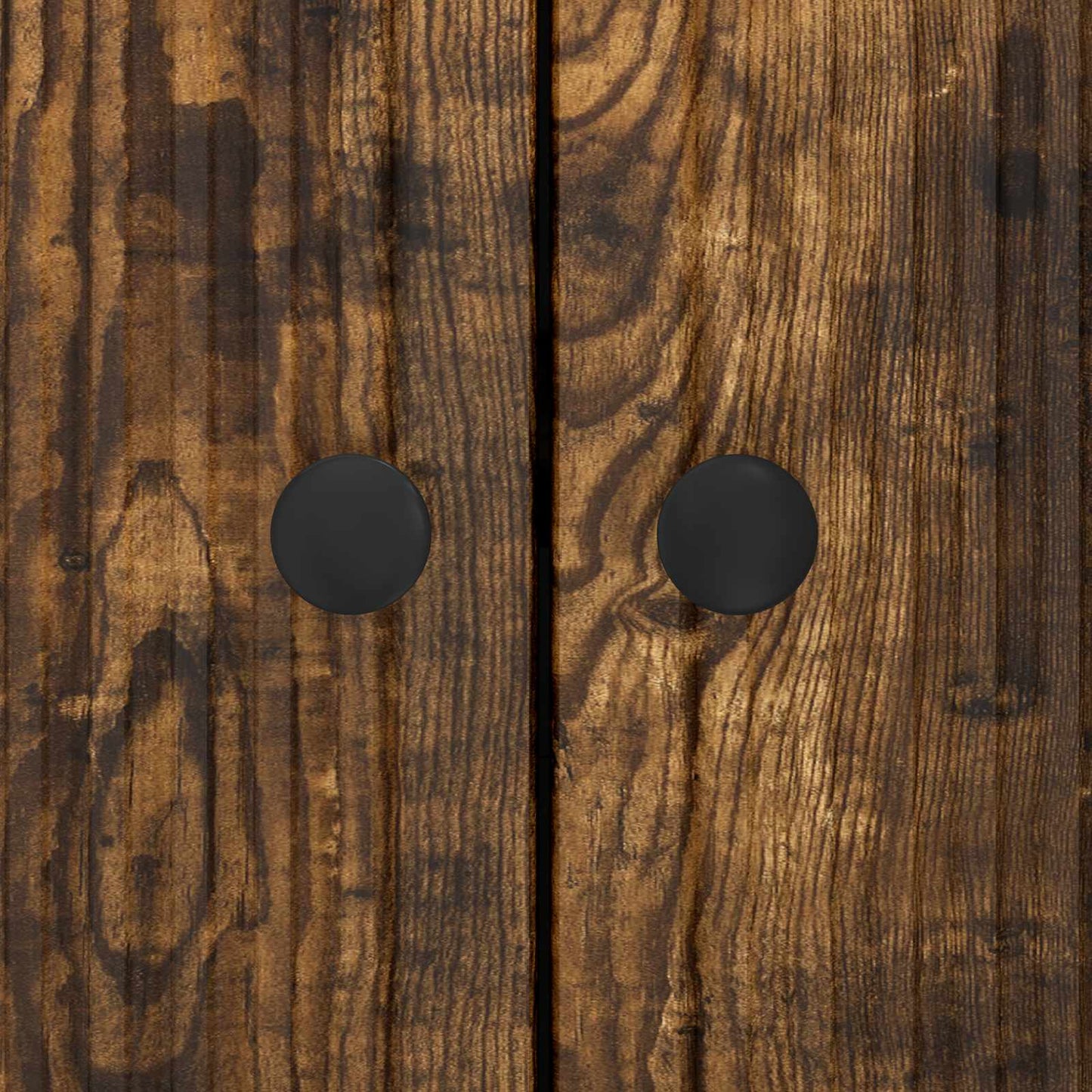 vidaXL Sideboard Smoked Oak 89 x 34.5 x 80 cm Engineered Wood