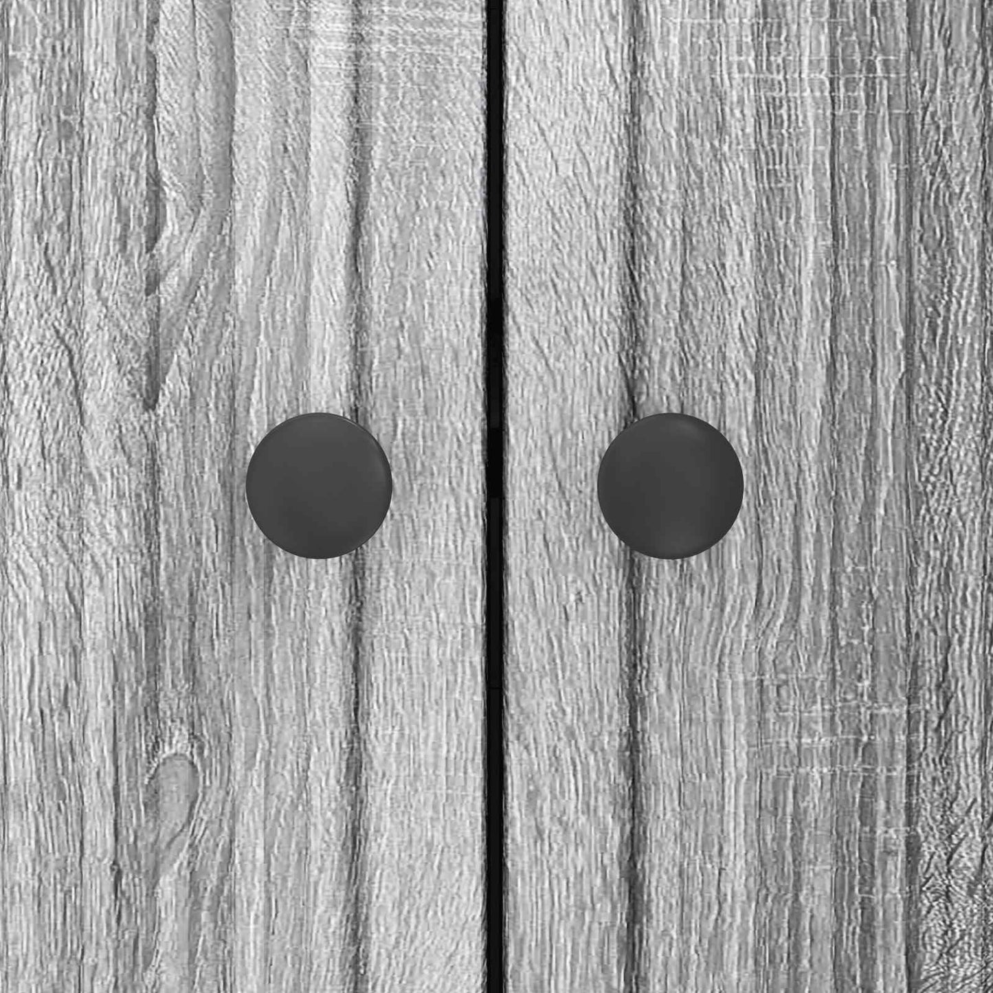 vidaXL Sideboard Grey Sonoma 89 x 34.5 x 80 cm Engineered Wood
