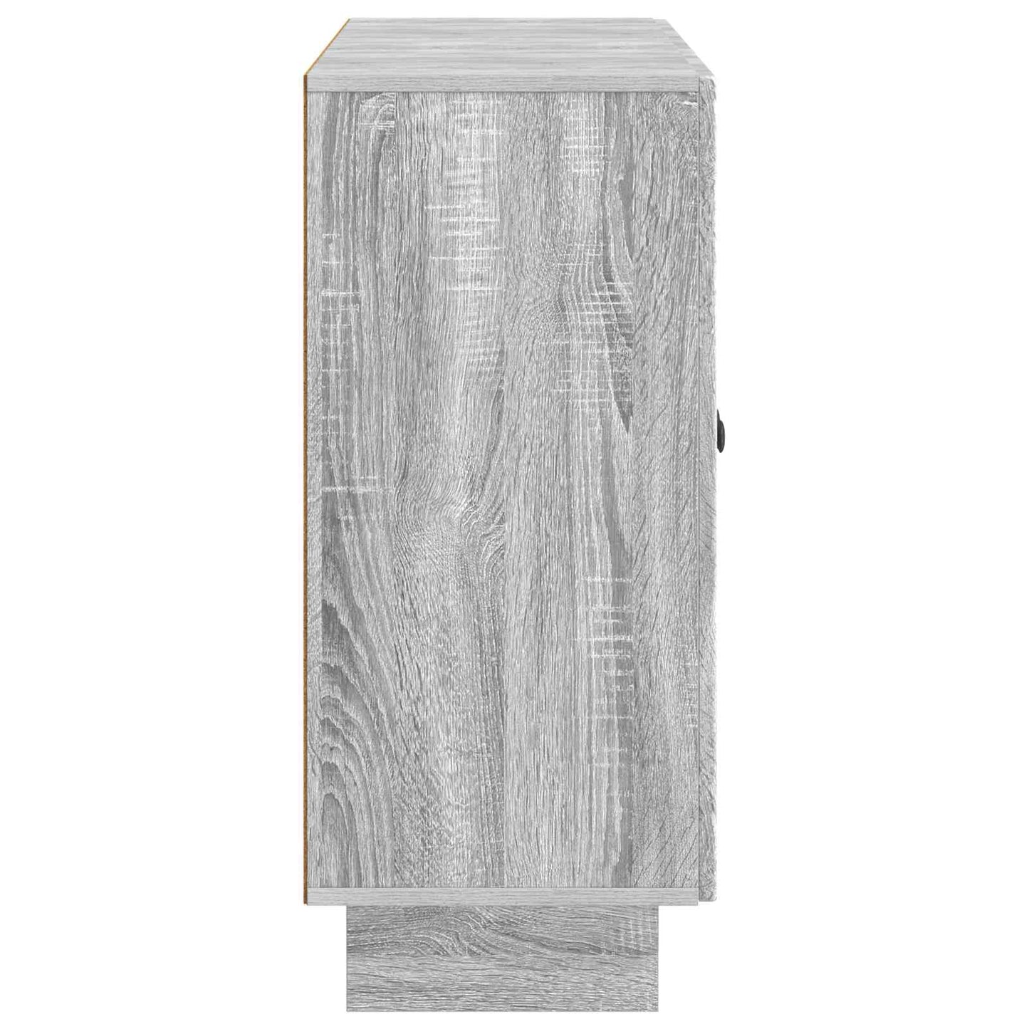 vidaXL Sideboard Grey Sonoma 89 x 34.5 x 80 cm Engineered Wood
