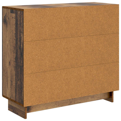 vidaXL Sideboard Old Wood 89 x 34.5 x 80 cm Engineered Wood