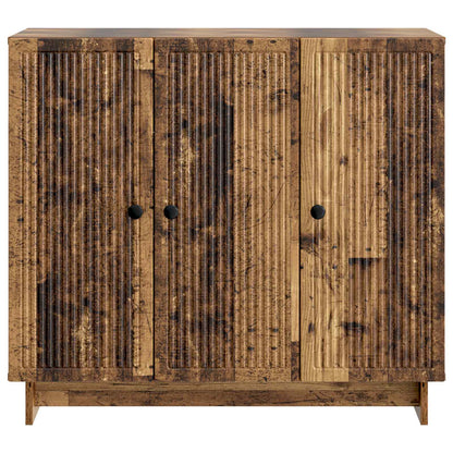 vidaXL Sideboard Old Wood 89 x 34.5 x 80 cm Engineered Wood