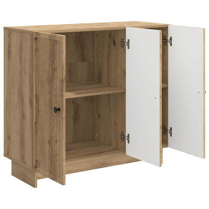 vidaXL Sideboard Artisan Oak 89 x 34.5 x 80 cm Engineered Wood
