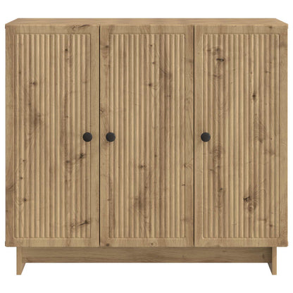 vidaXL Sideboard Artisan Oak 89 x 34.5 x 80 cm Engineered Wood