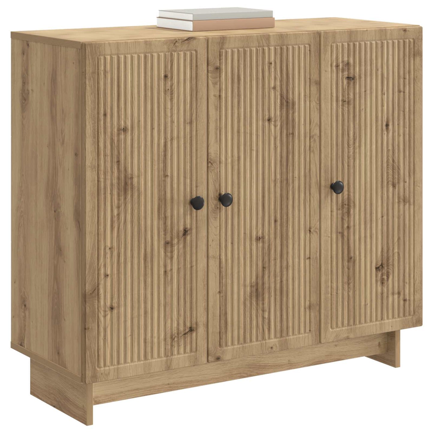 vidaXL Sideboard Artisan Oak 89 x 34.5 x 80 cm Engineered Wood