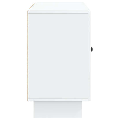 vidaXL Sideboard with Drawer White 89 x 34.5 x 60 cm Engineered Wood