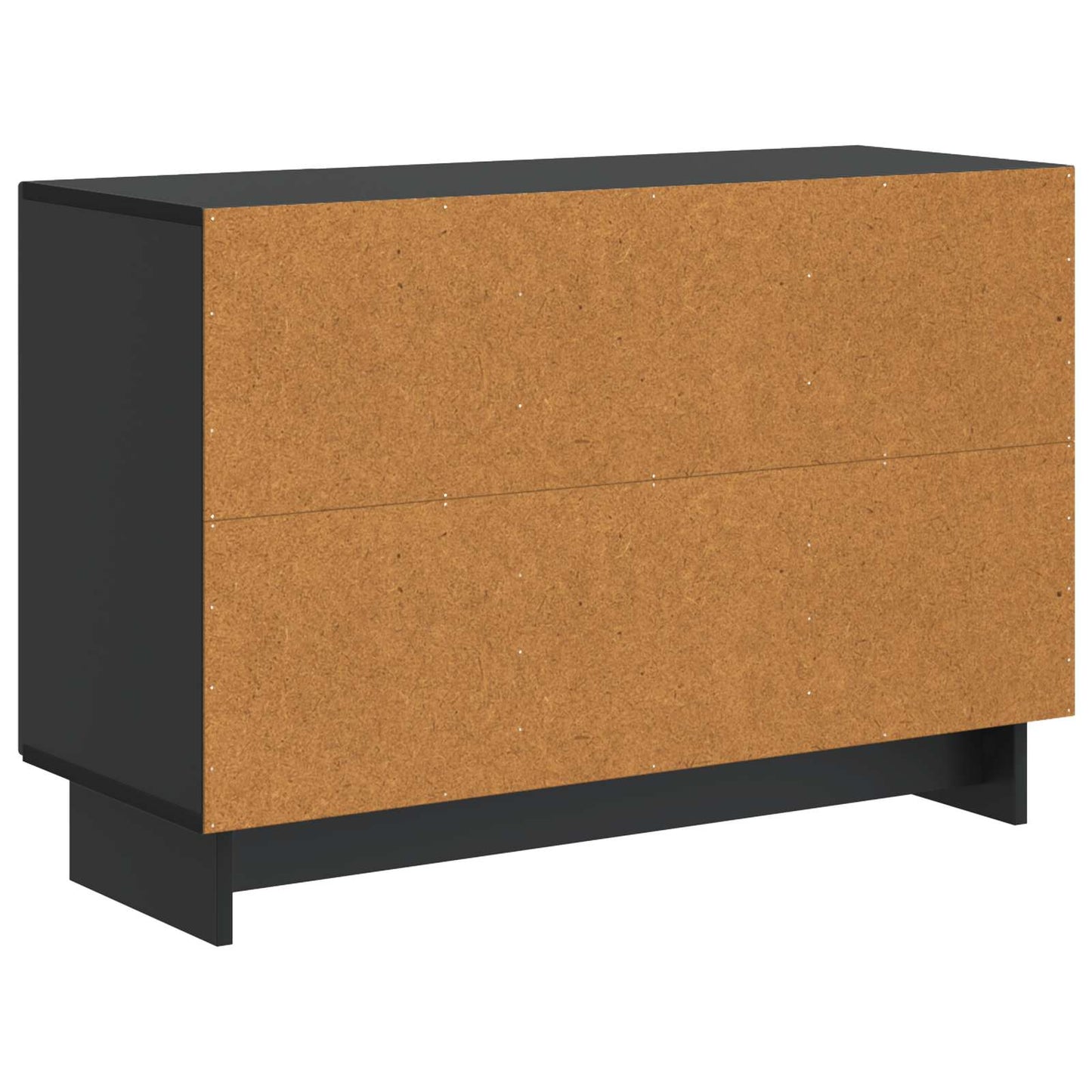vidaXL Sideboard with Drawer Black 89 x 34.5 x 60 cm Engineered Wood