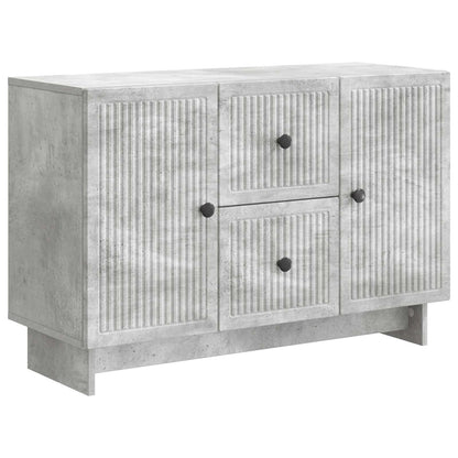 vidaXL Sideboard Concrete Grey 89 x 34.5 x 60 cm Engineered Wood