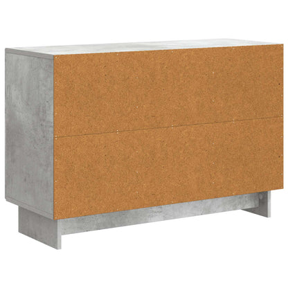 vidaXL Sideboard Concrete Grey 89 x 34.5 x 60 cm Engineered Wood