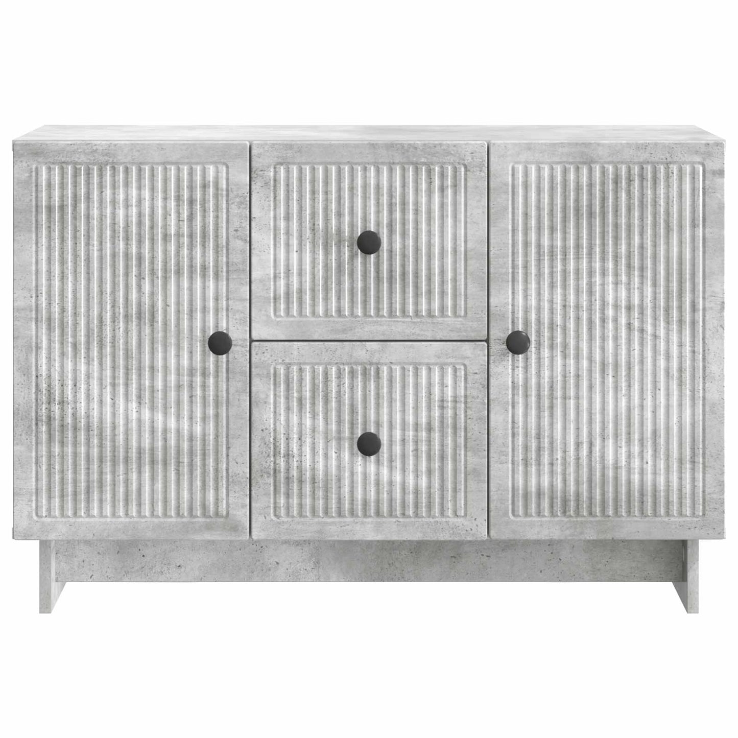vidaXL Sideboard Concrete Grey 89 x 34.5 x 60 cm Engineered Wood