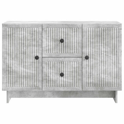 vidaXL Sideboard Concrete Grey 89 x 34.5 x 60 cm Engineered Wood