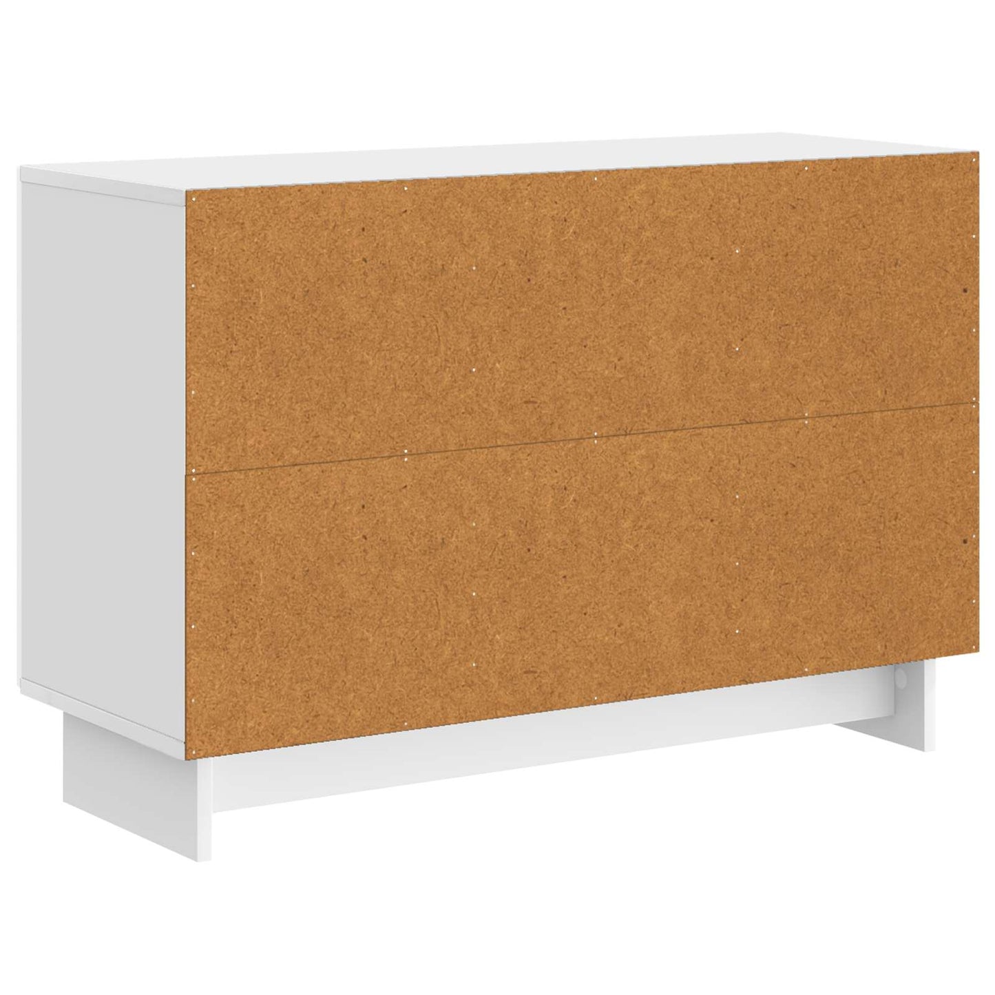 vidaXL Sideboard High Gloss White 89 x 34.5 x 60 cm Engineered Wood