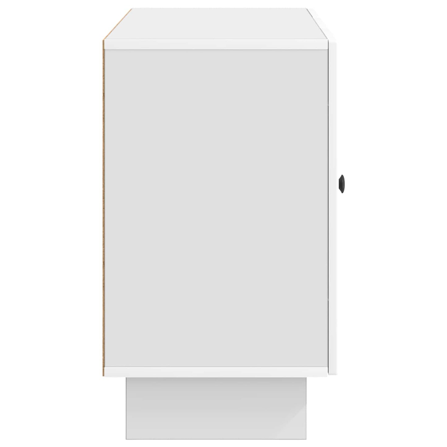 vidaXL Sideboard High Gloss White 89 x 34.5 x 60 cm Engineered Wood