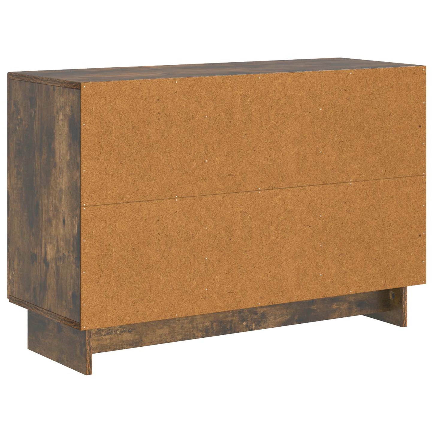 vidaXL Sideboard Smoked Oak 89 x 34.5 x 60 cm Engineered Wood