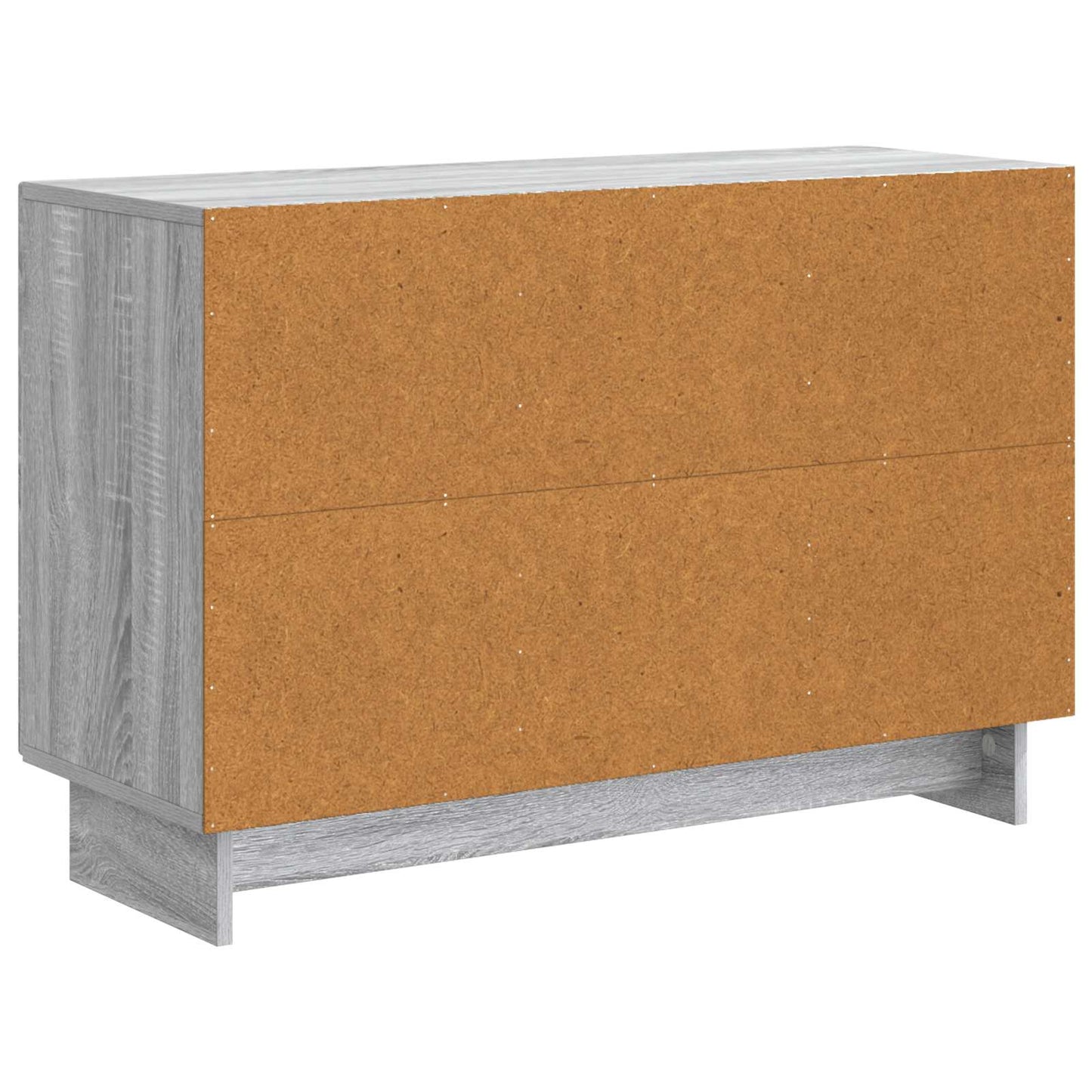 vidaXL Sideboard Grey Sonoma 89 x 34.5 x 60 cm Engineered Wood