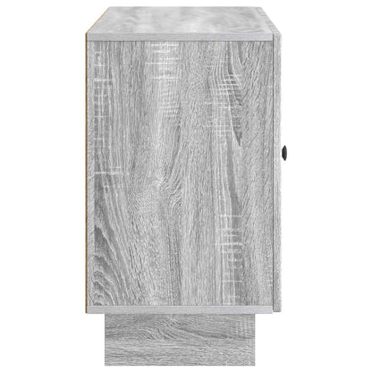 vidaXL Sideboard Grey Sonoma 89 x 34.5 x 60 cm Engineered Wood