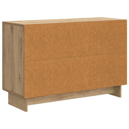 vidaXL Sideboard Artisan Oak 89 x 34.5 x 60 cm Engineered Wood