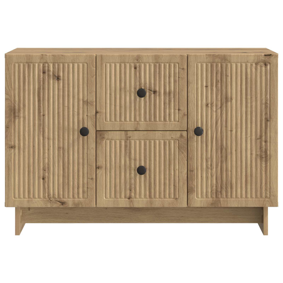 vidaXL Sideboard Artisan Oak 89 x 34.5 x 60 cm Engineered Wood