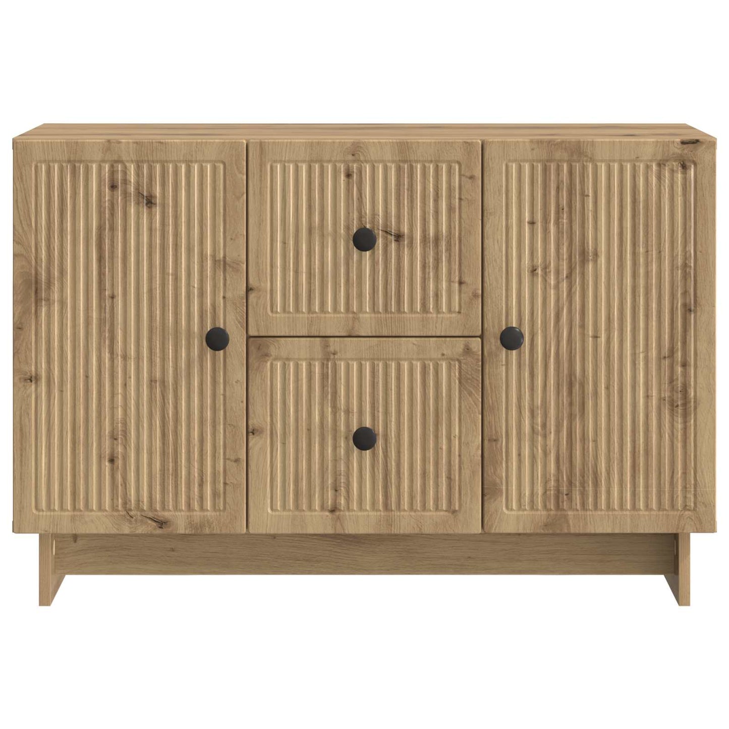 vidaXL Sideboard Artisan Oak 89 x 34.5 x 60 cm Engineered Wood