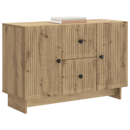 vidaXL Sideboard Artisan Oak 89 x 34.5 x 60 cm Engineered Wood