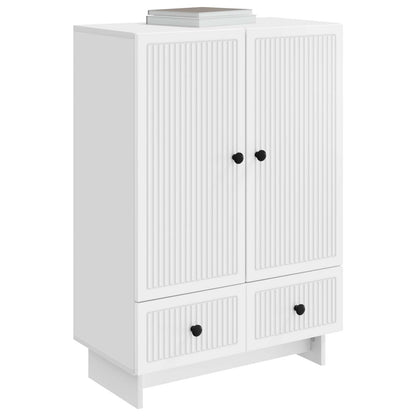 vidaXL Sideboard White 66 x 34.5 x 95 cm Engineered Wood