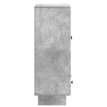 vidaXL Sideboard Concrete Grey 66 x 34.5 x 95 cm Engineered Wood