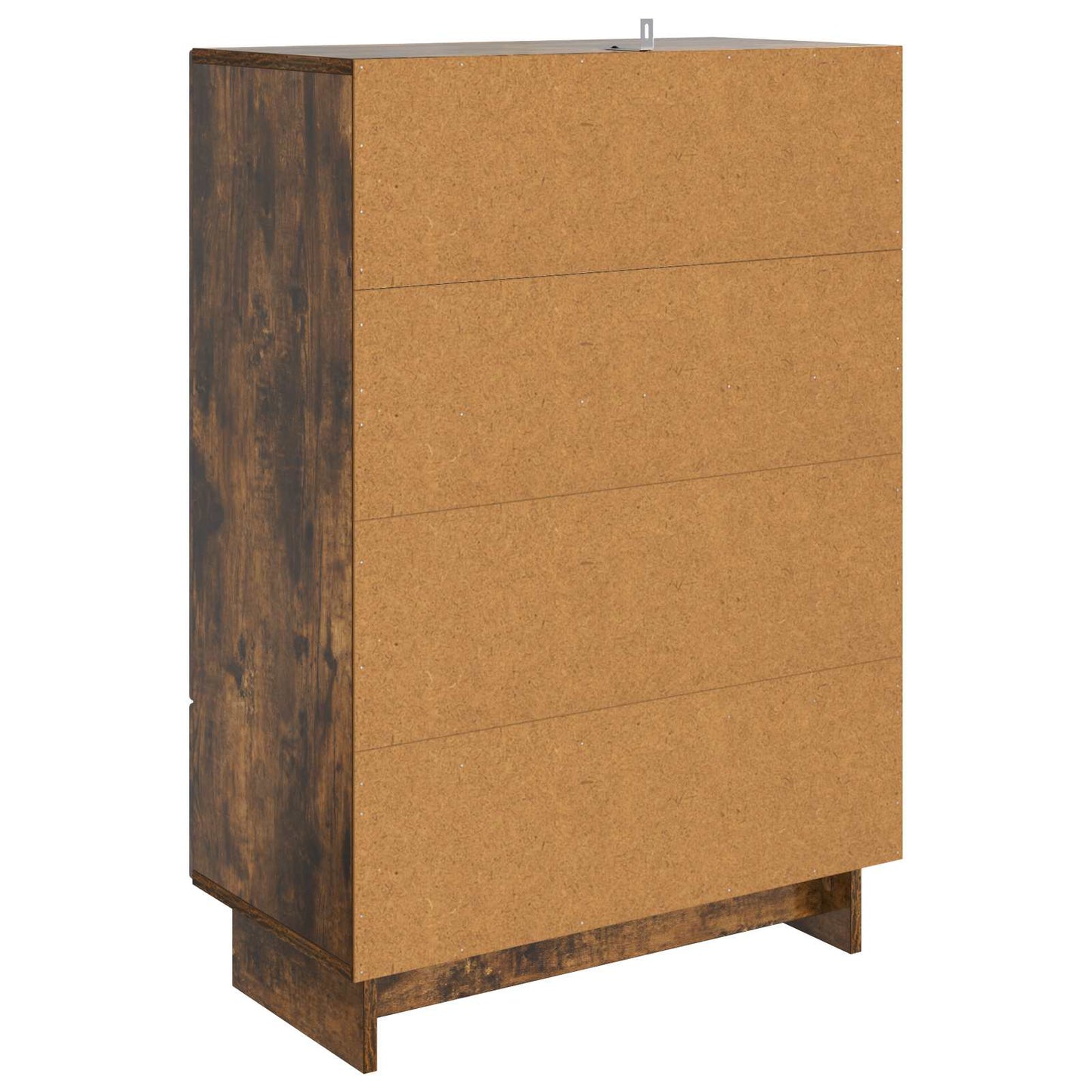 vidaXL Sideboard Smoked Oak 66 x 34.5 x 95 cm Engineered Wood