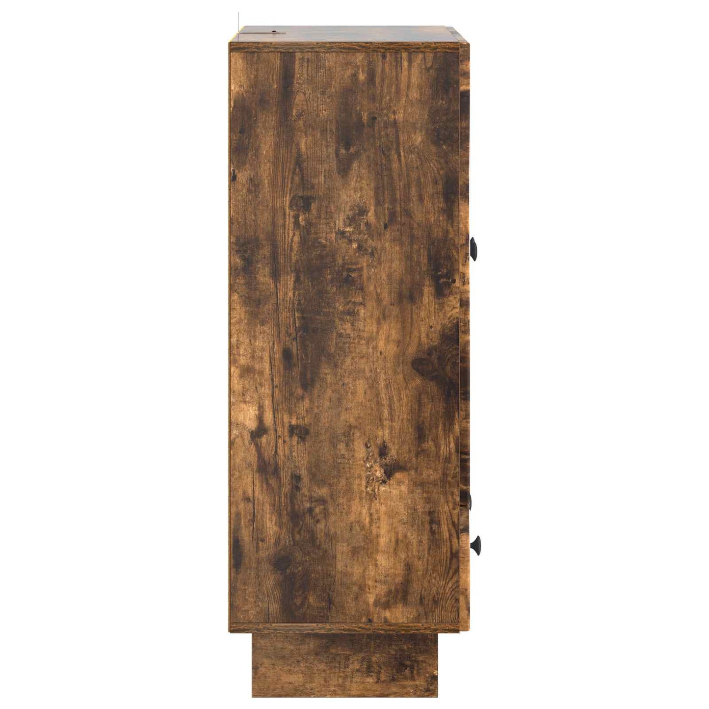 vidaXL Sideboard Smoked Oak 66 x 34.5 x 95 cm Engineered Wood