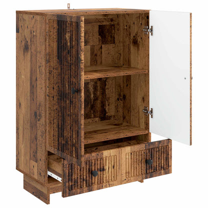 vidaXL Sideboard Old Wood 66 x 34.5 x 95 cm Engineered Wood