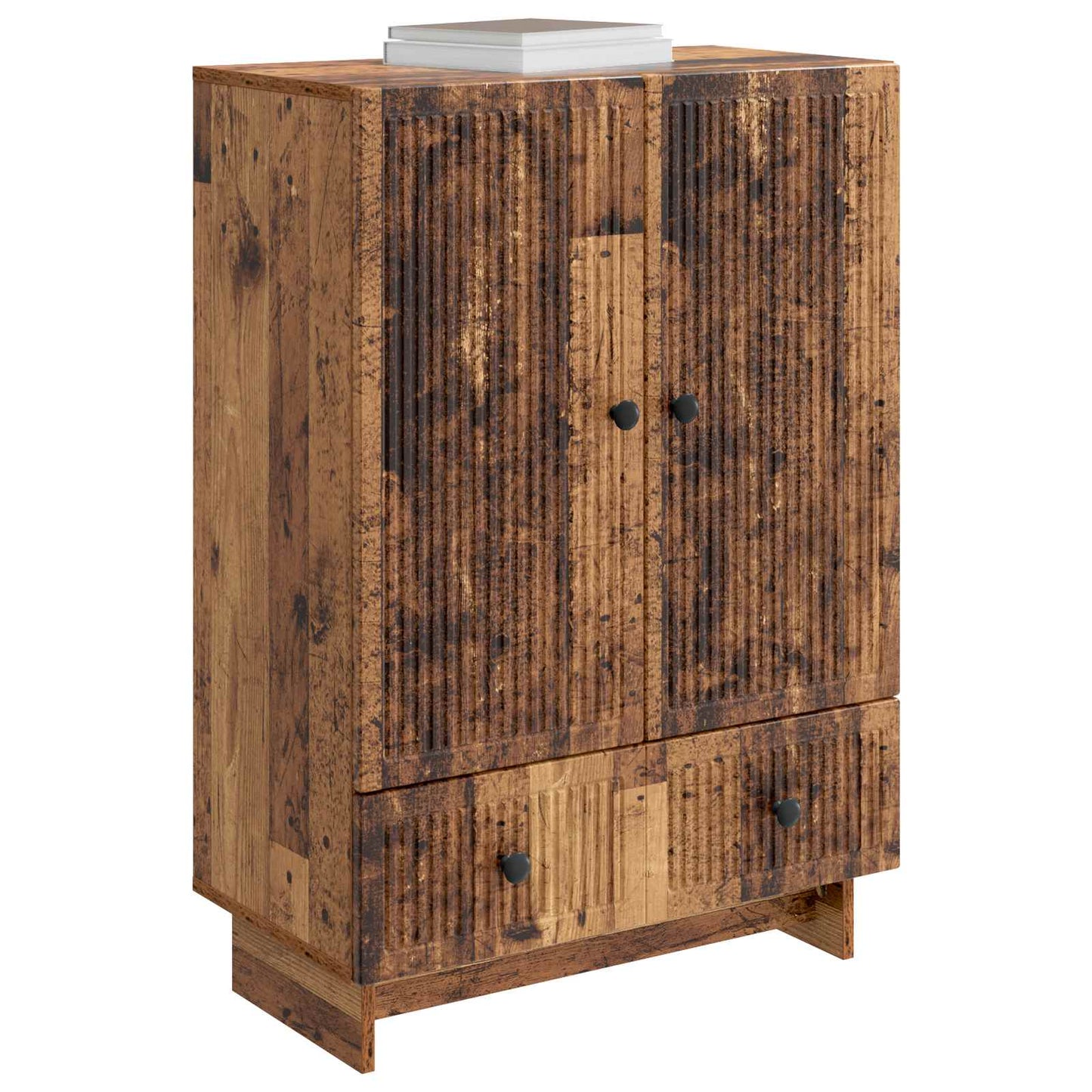 vidaXL Sideboard Old Wood 66 x 34.5 x 95 cm Engineered Wood
