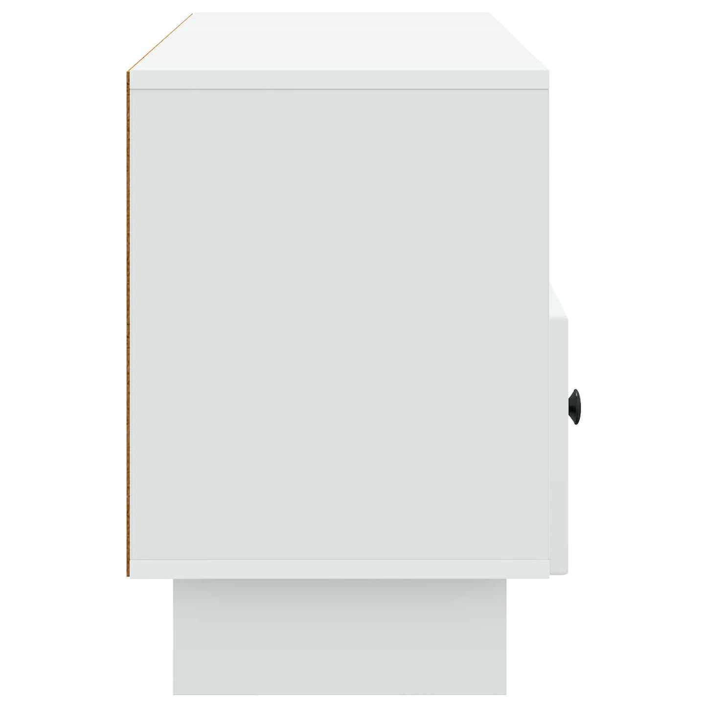 vidaXL TV Cabinet with Drawer White 102 x 34.5 x 50 cm Engineered Wood