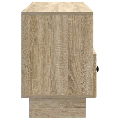 vidaXL TV Cabinet Sonoma Oak 102 x 34.5 x 50 cm Engineered Wood