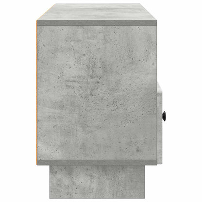 vidaXL TV Cabinet Concrete Grey 102 x 34.5 x 50 cm Engineered Wood