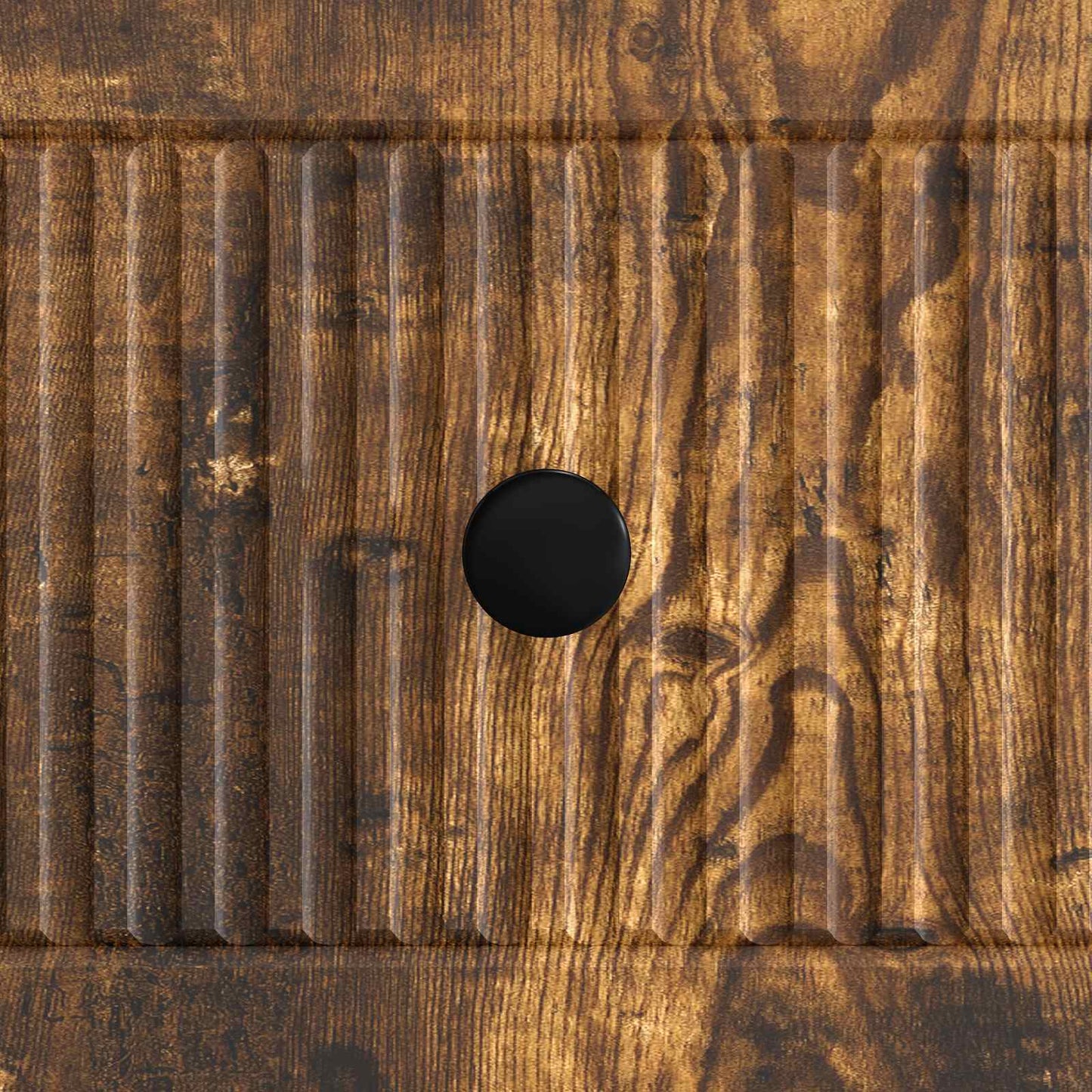 vidaXL TV Cabinet Smoked Oak 102 x 34.5 x 50 cm Engineered Wood