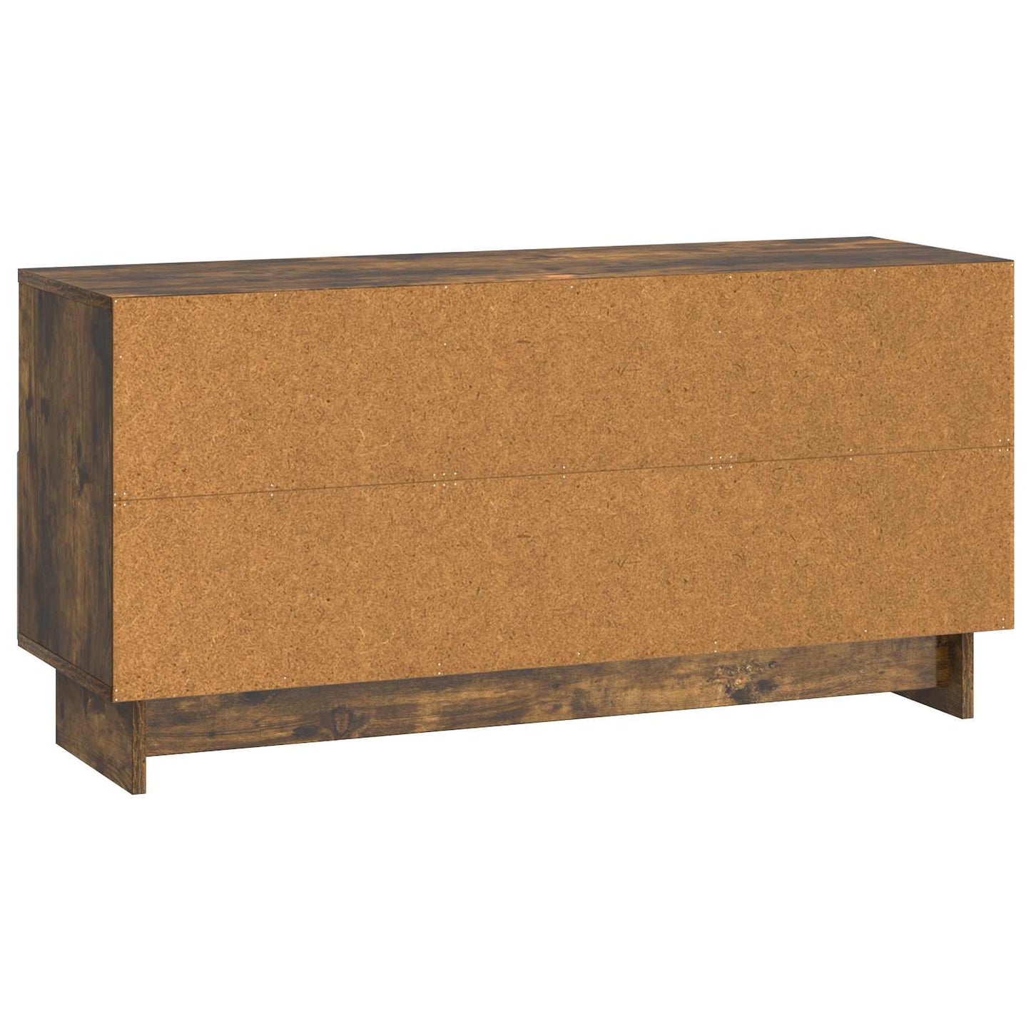 vidaXL TV Cabinet Smoked Oak 102 x 34.5 x 50 cm Engineered Wood