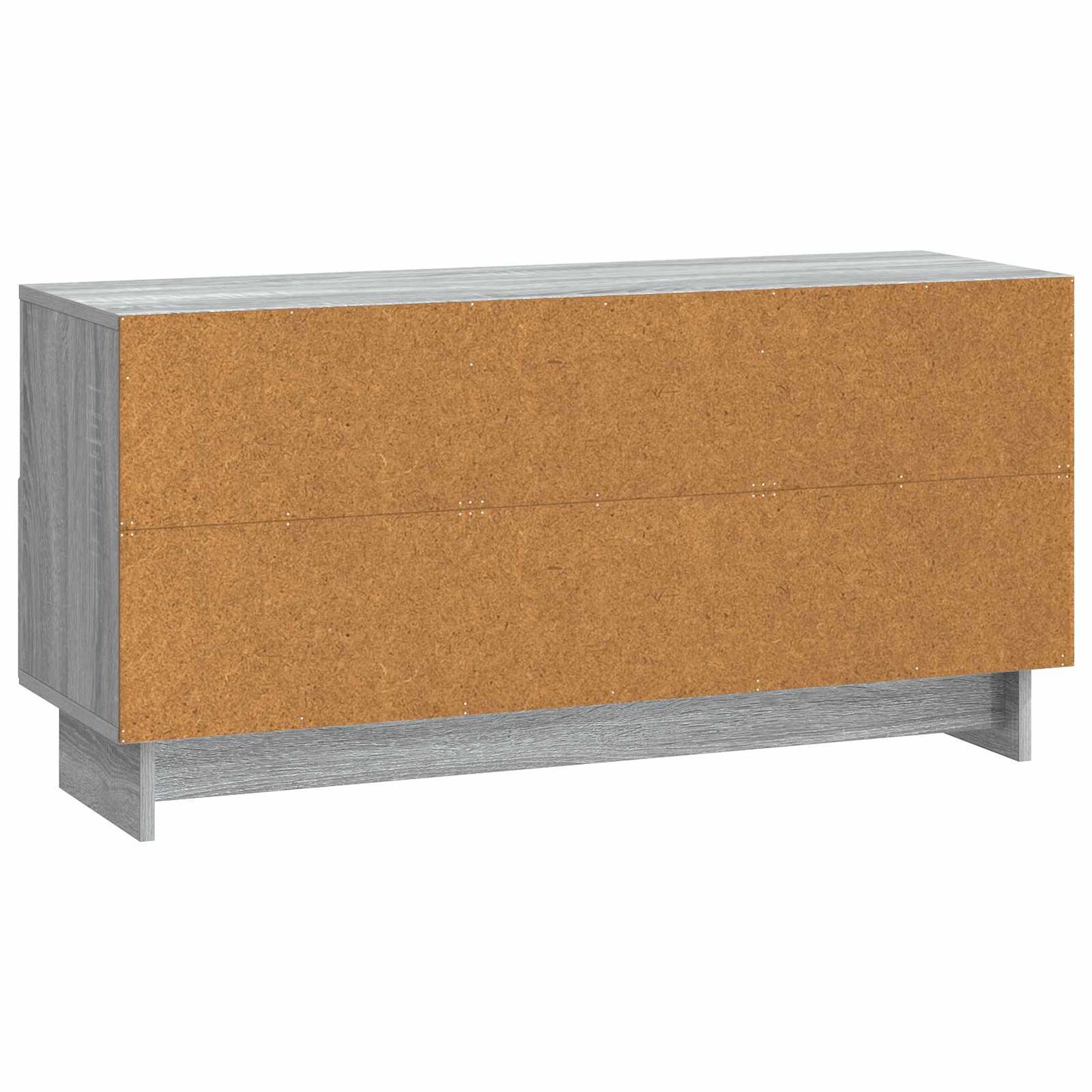 vidaXL TV Cabinet Grey Sonoma 102 x 34.5 x 50 cm Engineered Wood