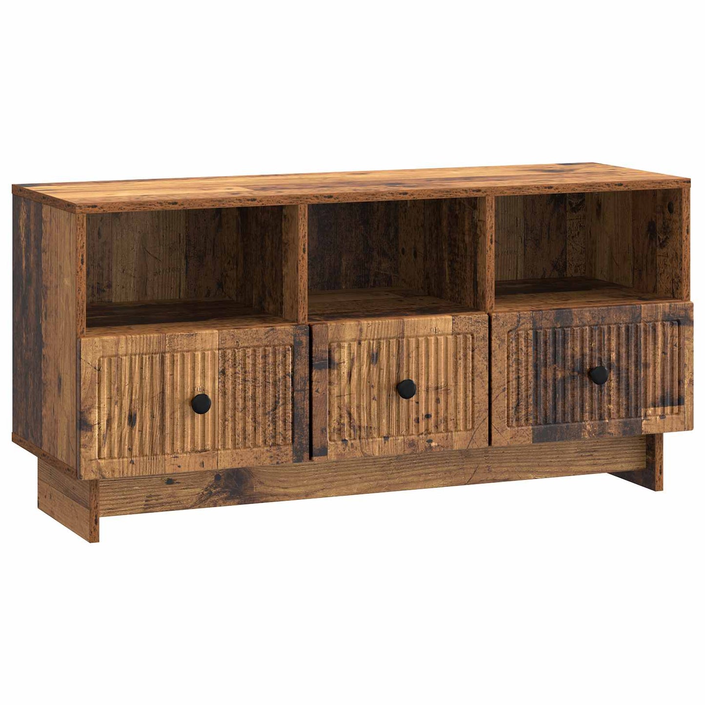 vidaXL TV Cabinet Old Wood 102 x 34.5 x 50 cm Engineered Wood