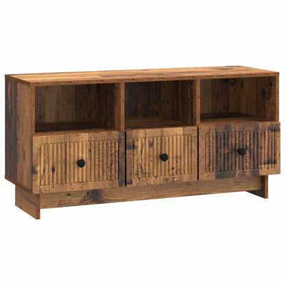 vidaXL TV Cabinet Old Wood 102 x 34.5 x 50 cm Engineered Wood
