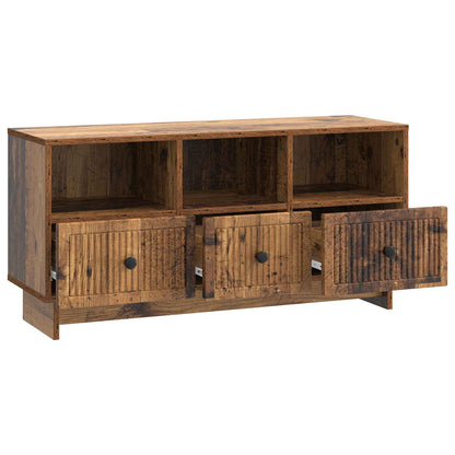vidaXL TV Cabinet Old Wood 102 x 34.5 x 50 cm Engineered Wood