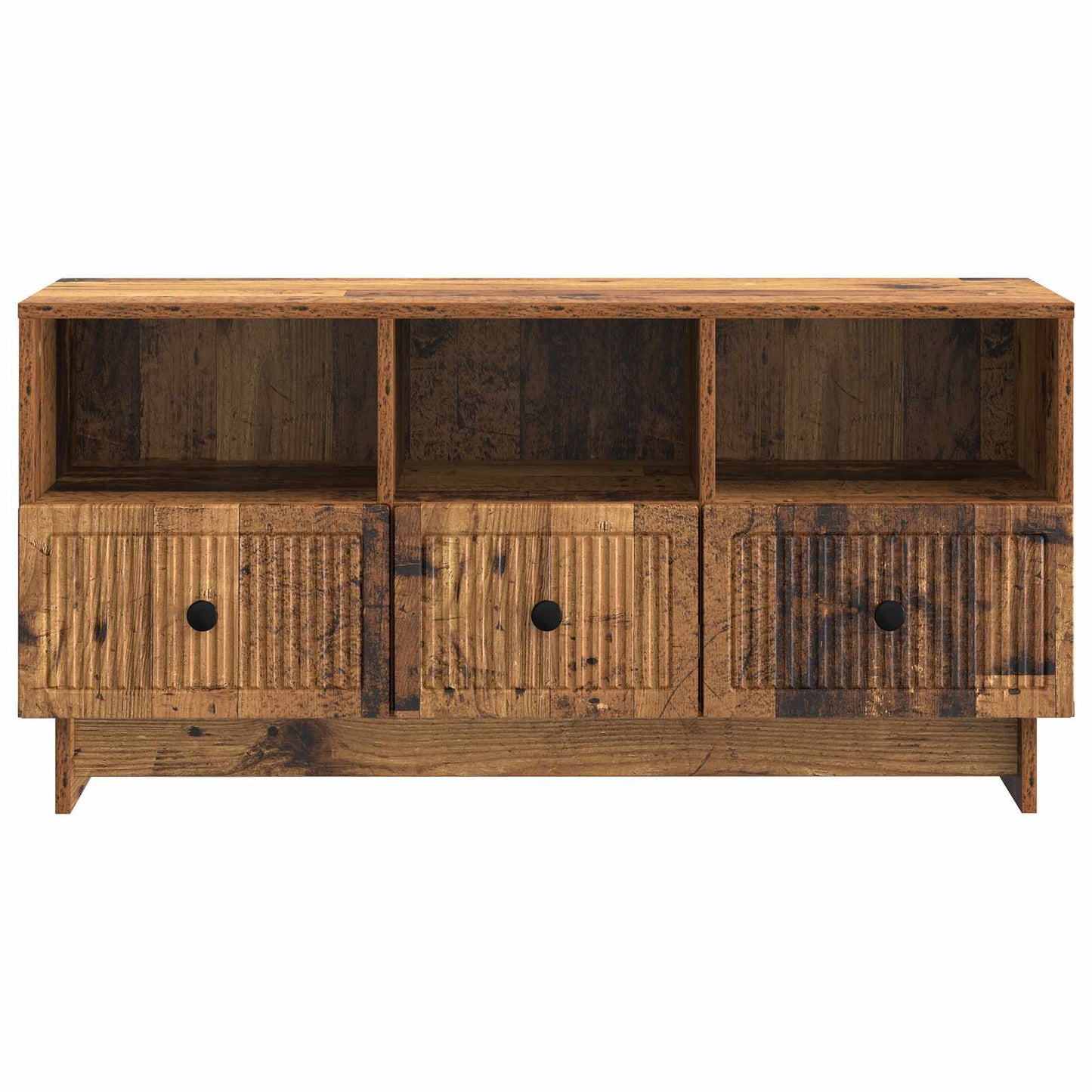 vidaXL TV Cabinet Old Wood 102 x 34.5 x 50 cm Engineered Wood
