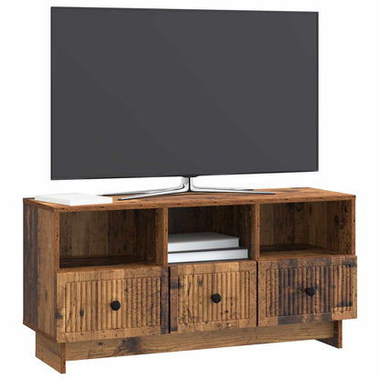 vidaXL TV Cabinet Old Wood 102 x 34.5 x 50 cm Engineered Wood